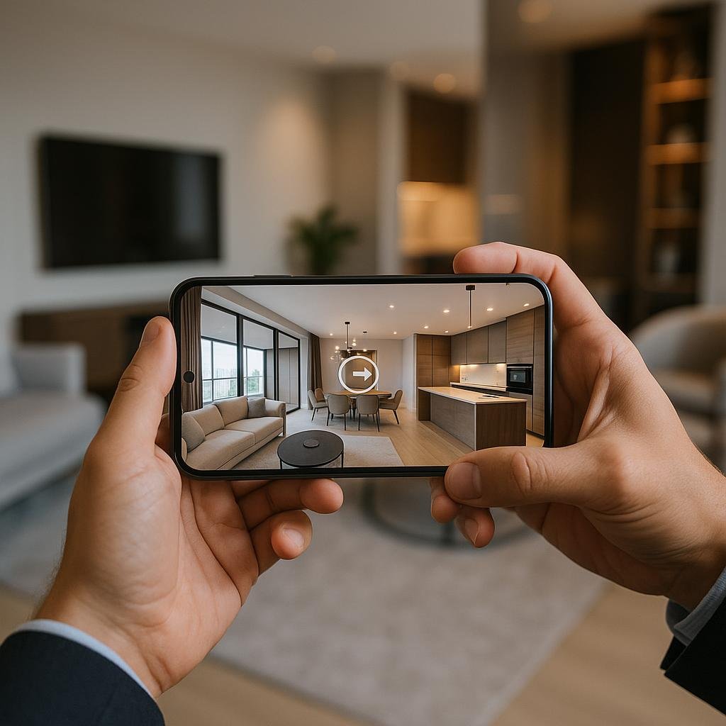 Tour Virtual Imóvel no Celular